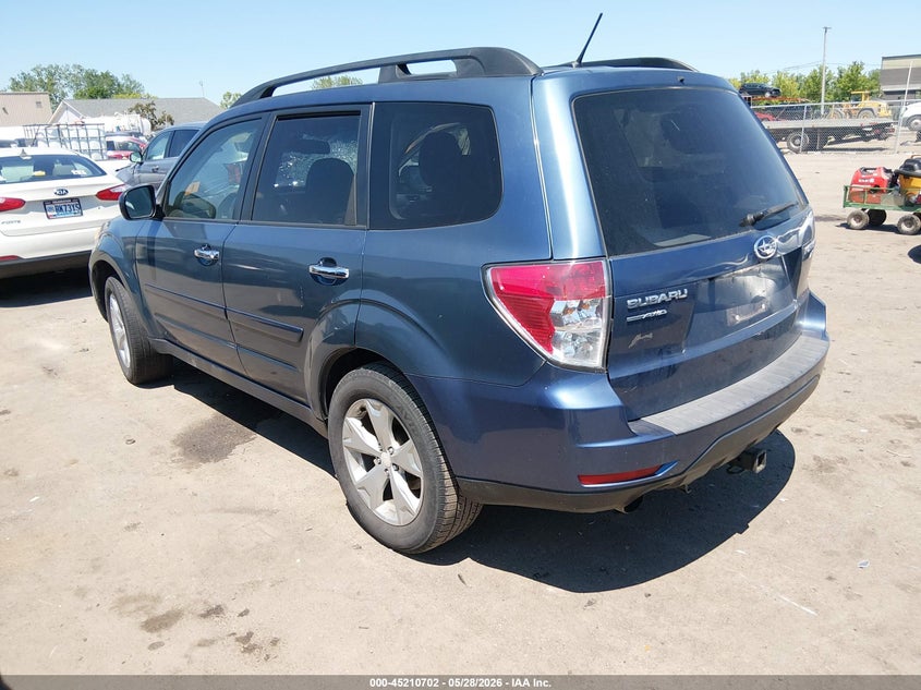 2012 Subaru Forester 2.5 2.5X Limited blue Lot 111045210702 Vin JF2SHAEC0CH417829