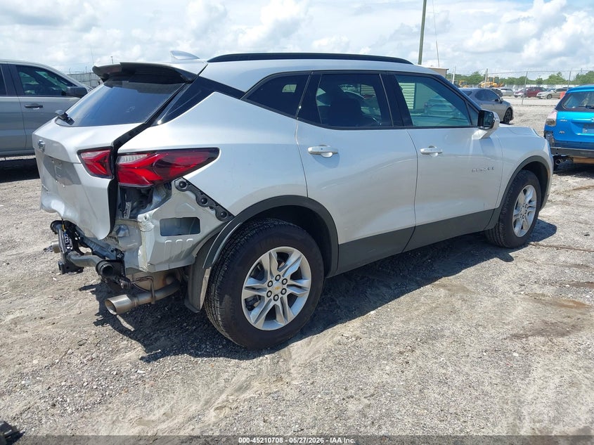 Vin: 3gnkbcr43ns123518, lot: 45708449, chevrolet blazer fwd 2lt 20224