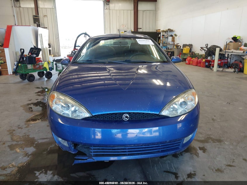 2002 Mercury Cougar V6 VIN: 1ZWFT61LX25604800 Lot: 45210710