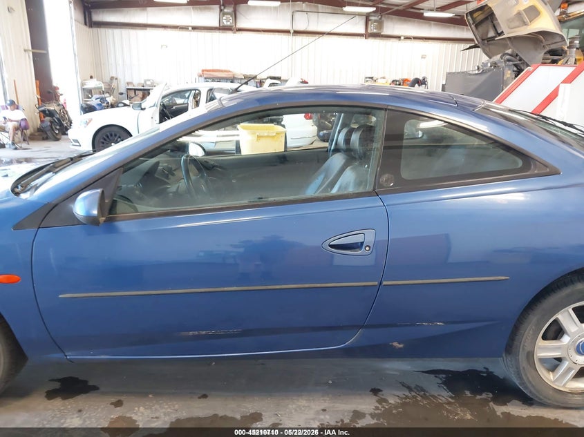 2002 Mercury Cougar V6 VIN: 1ZWFT61LX25604800 Lot: 45210710