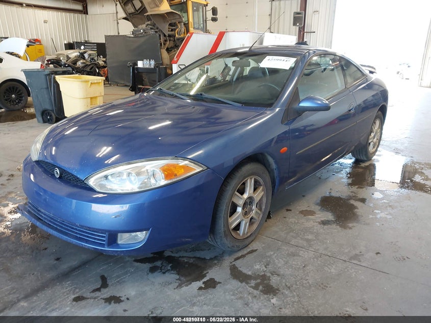 2002 MERCURY COUGAR COUPE 2.5L V-6 DOHC, 170HP