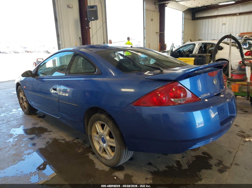 2002 MERCURY COUGAR COUPE 2.5L V-6 DOHC, 170HP