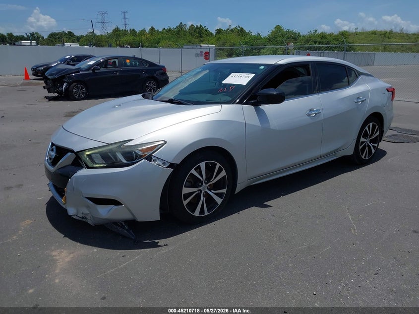 Vin: 1n4aa6ap7jc409439, lot: 45708459, nissan maxima 3.5 s 20182