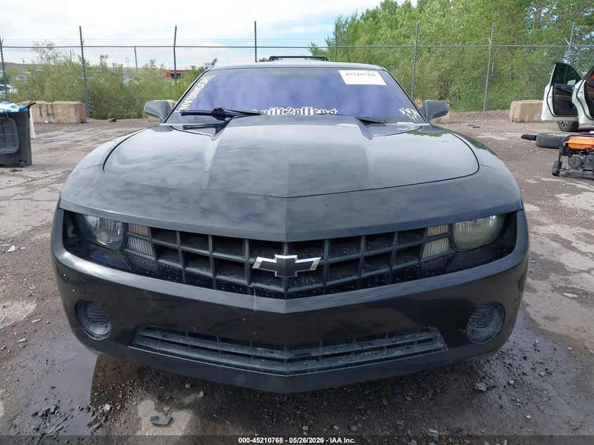 2012 Chevrolet Camaro 3.6 1ls Black Lot 111045210768 Vin 2G1FE1E38C9138182
