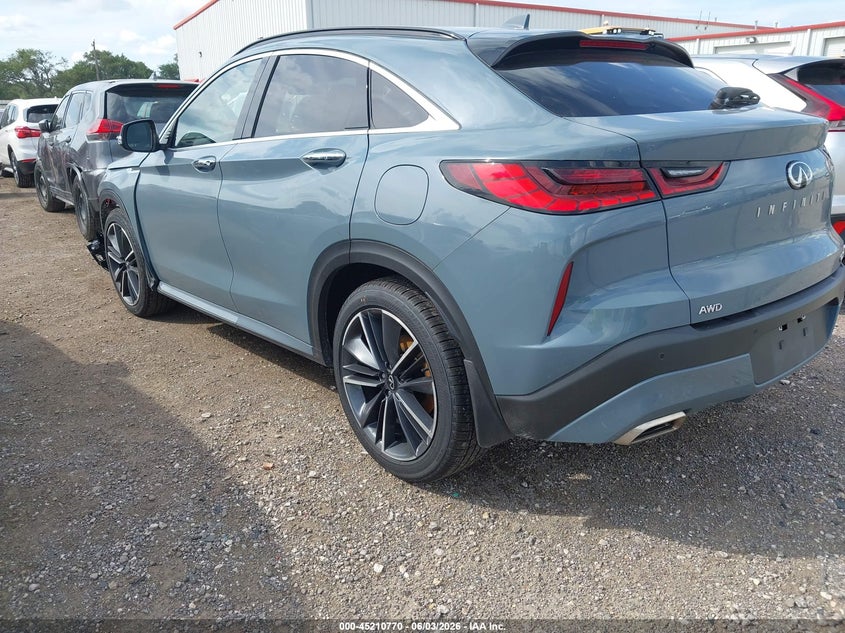 Vin: 3pcaj5jrxrf113318, lot: 45708510, infiniti qx55 luxe awd 20243
