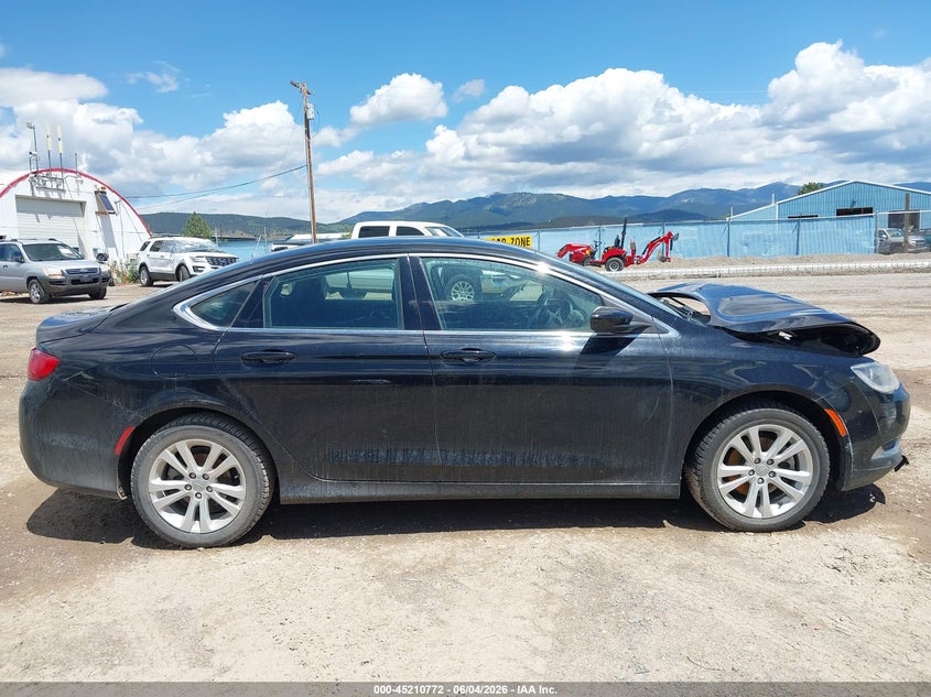 2015 Chrysler 200 Limited VIN: 1C3CCCAB2FN663222 Lot: 45210772