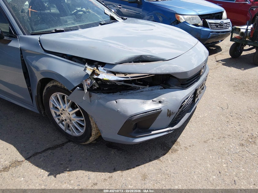 VIN 2HGFE2F57NH598263 2022 HONDA CIVIC SPORT