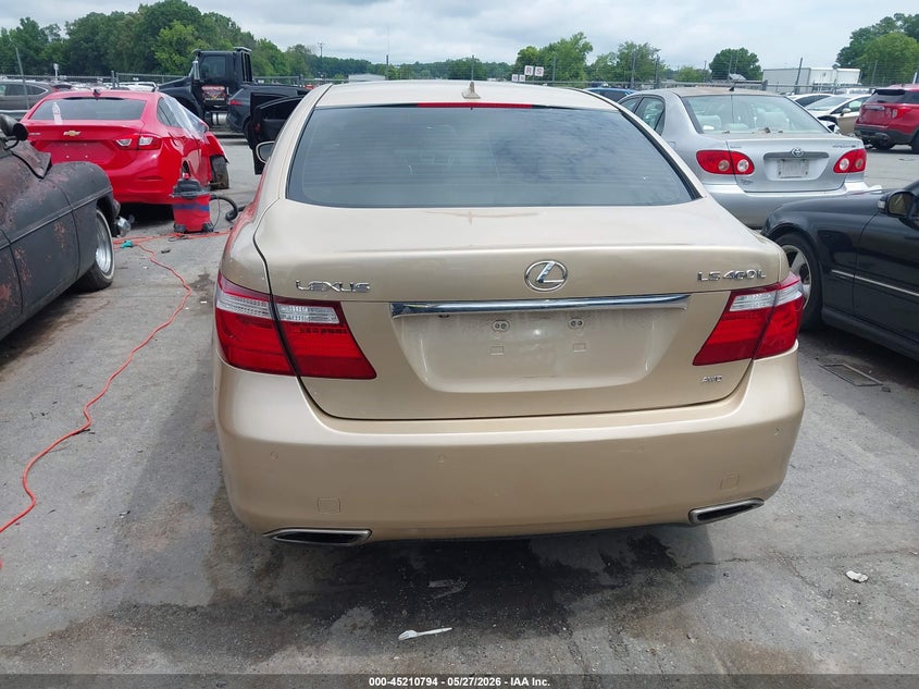 2009 Lexus Ls 460 L VIN: JTHDL46F295000477 Lot: 45210794