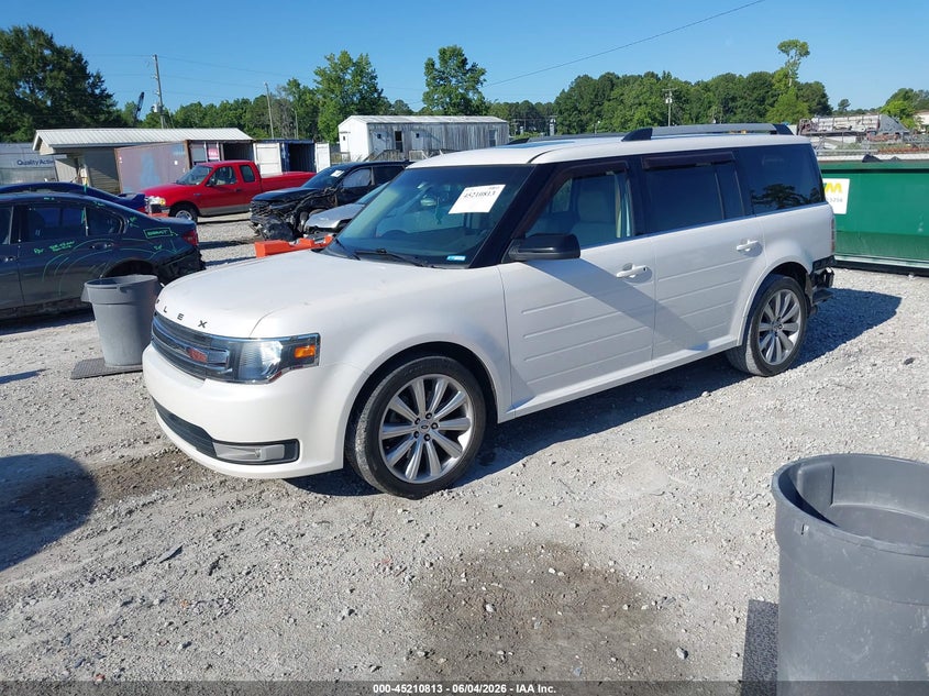 Vin: 2fmgk5c84ebd05896, lot: 45708554, ford flex sel 20142