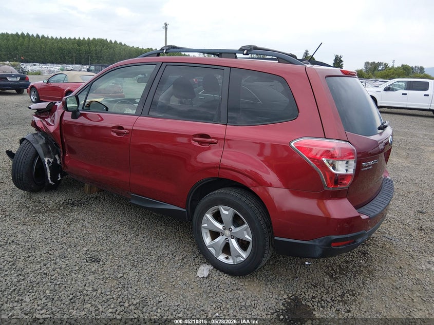 Vin: jf2sjadc3eh459582, lot: 45708556, subaru forester 2.5i premium 20143