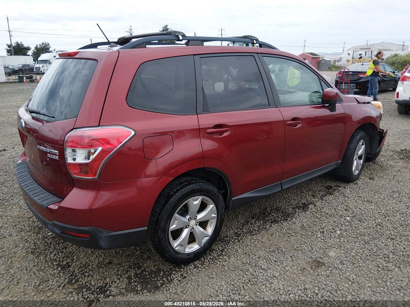 Vin: jf2sjadc3eh459582, lot: 45708556, subaru forester 2.5i premium 20144