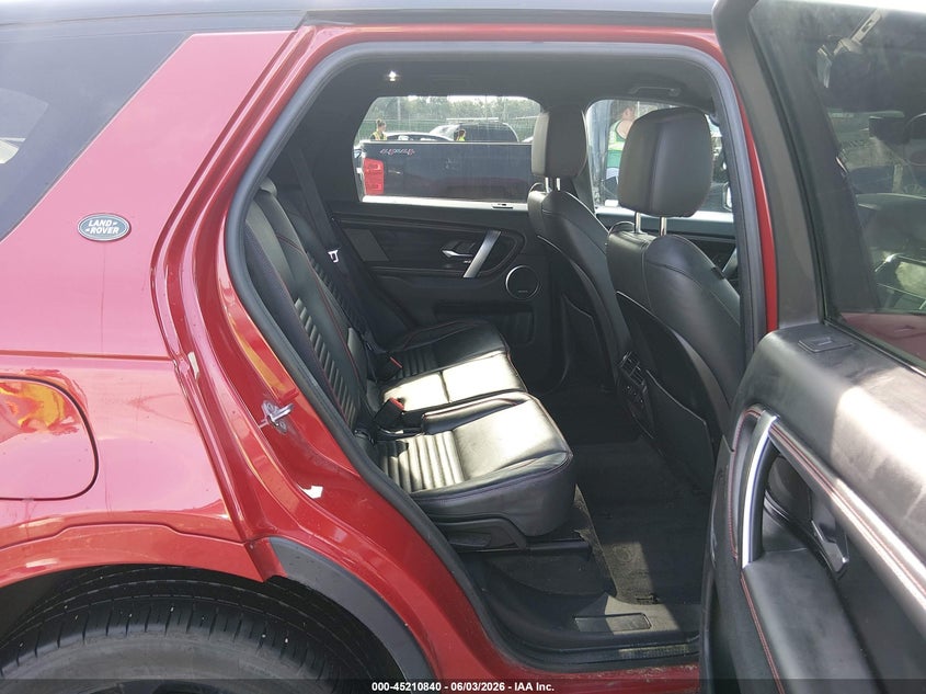2020 Land Rover Discovery Sport R-Dynamic Se VIN: SALCL2FX9LH849742 Lot: 45210840