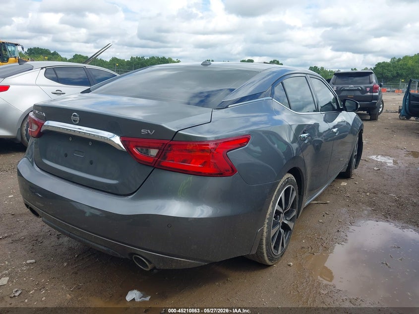Vin: 1n4aa6ap7jc396238, lot: 45708604, nissan maxima 3.5 sv 20184