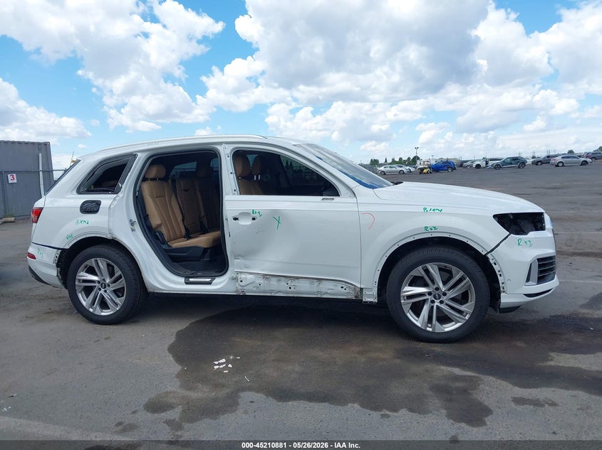 2020 Audi Q7 Premium Plus 55 Tfsi Quattro Tiptronic VIN: WA1LXAF74LD002635 Lot: 45210881