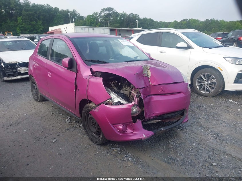 2015 MITSUBISHI MIRAGE auction photo 1