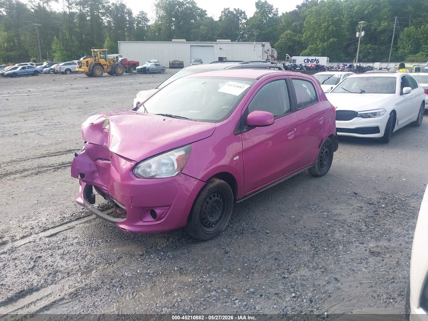 2015 MITSUBISHI MIRAGE auction photo 2