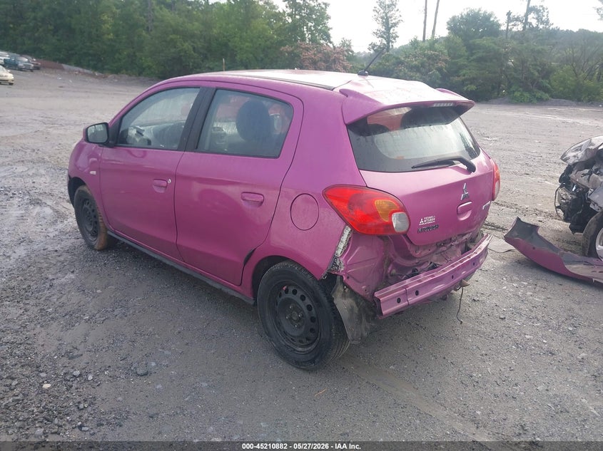 2015 MITSUBISHI MIRAGE auction photo 3