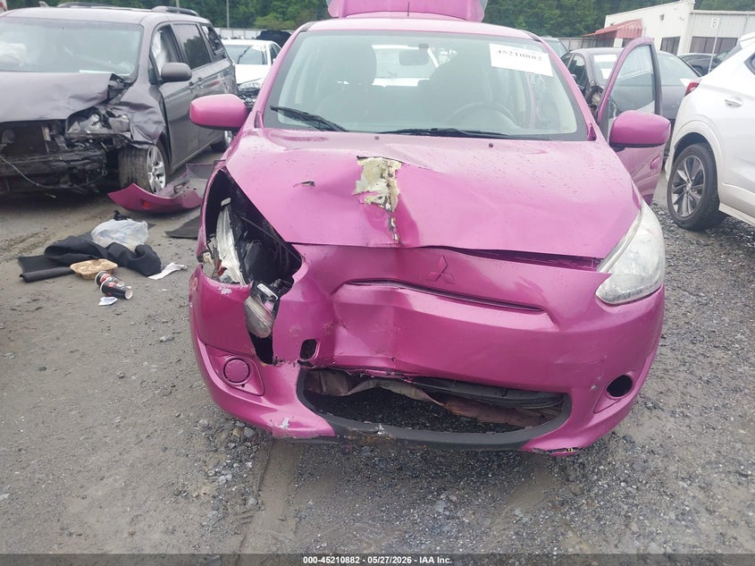 2015 MITSUBISHI MIRAGE auction photo 6