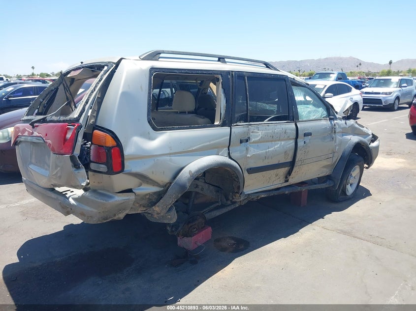 2003 MITSUBISHI MONTERO SPORT auction photo 4