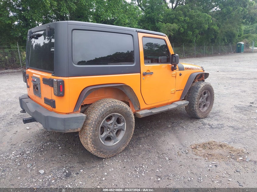 2012 Jeep Wrangler / 3.6 Sport orange Lot 111045210894 Vin 1C4AJWAG3CL197992