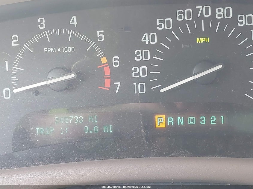 1997 Buick Park Avenue VIN: 1G4CW52K9V4604231 Lot: 45210916