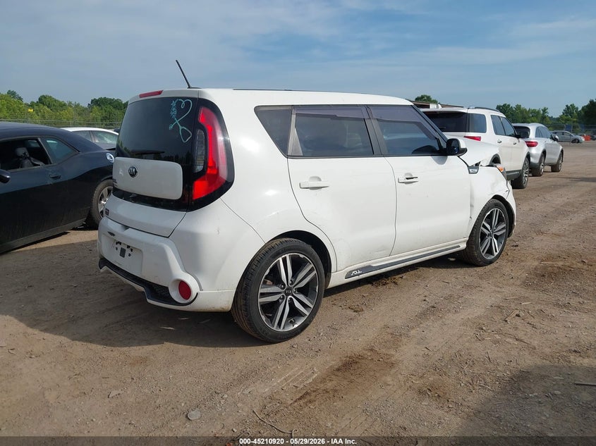 Vin: kndjp3a58g7408954, lot: 45708661, kia soul + 20164