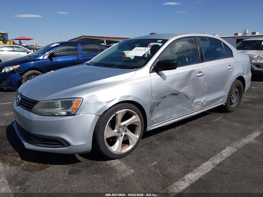 2011 Volkswagen Jetta 2.0l S 3VW2K7AJ6BM396306 photo 1