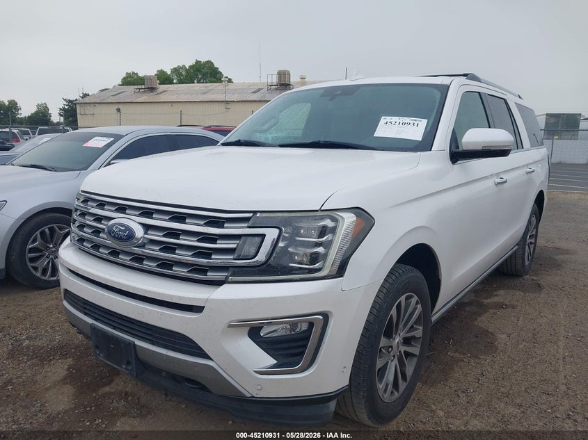 Vin: 1fmjk2at3jea18348, lot: 45708672, ford expedition max limited 20182