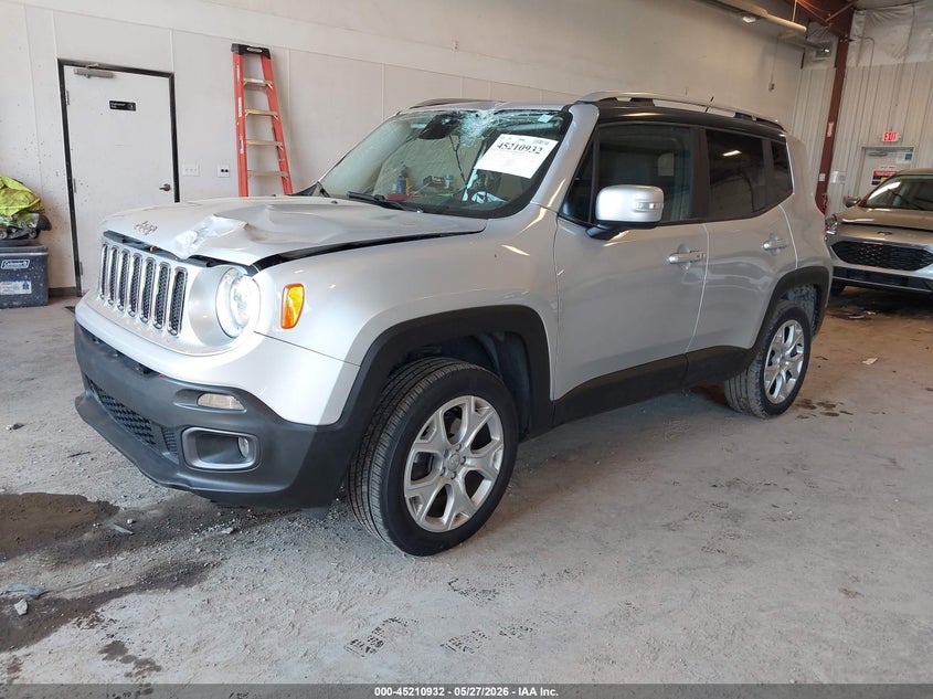 2016 Jeep Renegade Limited ZACCJBDT9GPC71198 photo 1