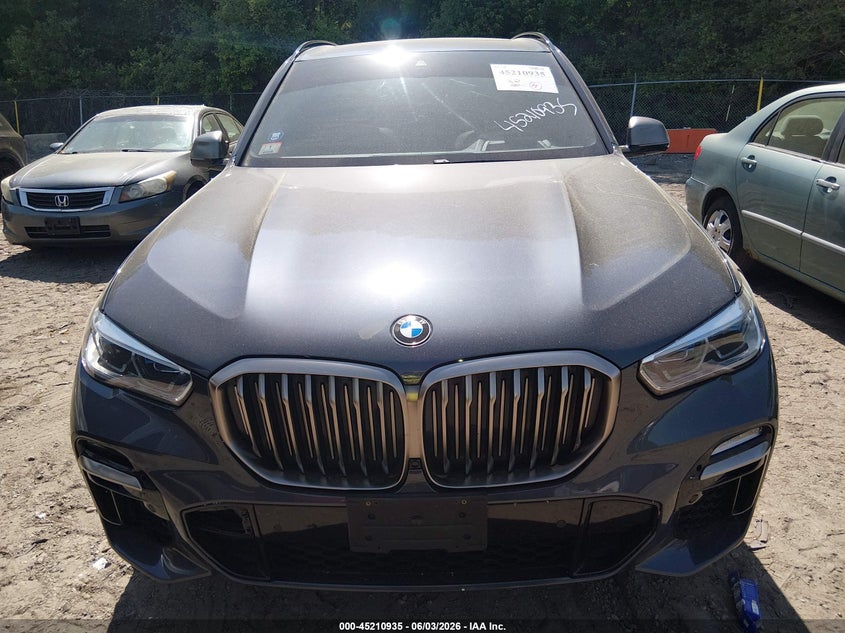 2021 BMW X5 M50I VIN: 5UXJU4C00M9F30368 Lot: 45210935
