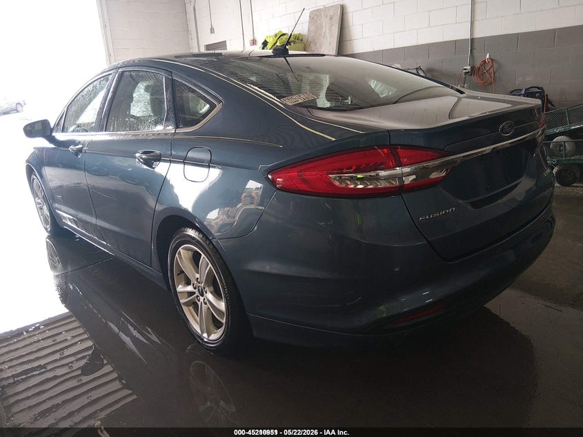 Vin: 3fa6p0uu8jr235904, lot: 45708692, ford fusion hybrid s 20183