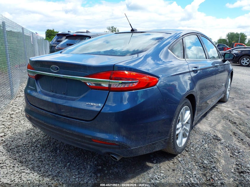 Vin: 3fa6p0uu8jr235904, lot: 45708692, ford fusion hybrid s 20184