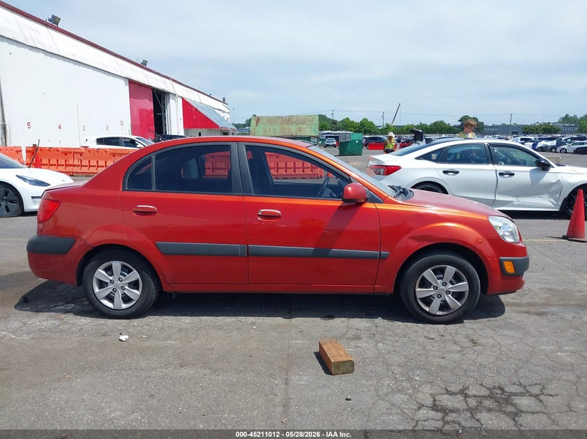 2008 Kia Rio Lx VIN: KNADE123X86303888 Lot: 45211012