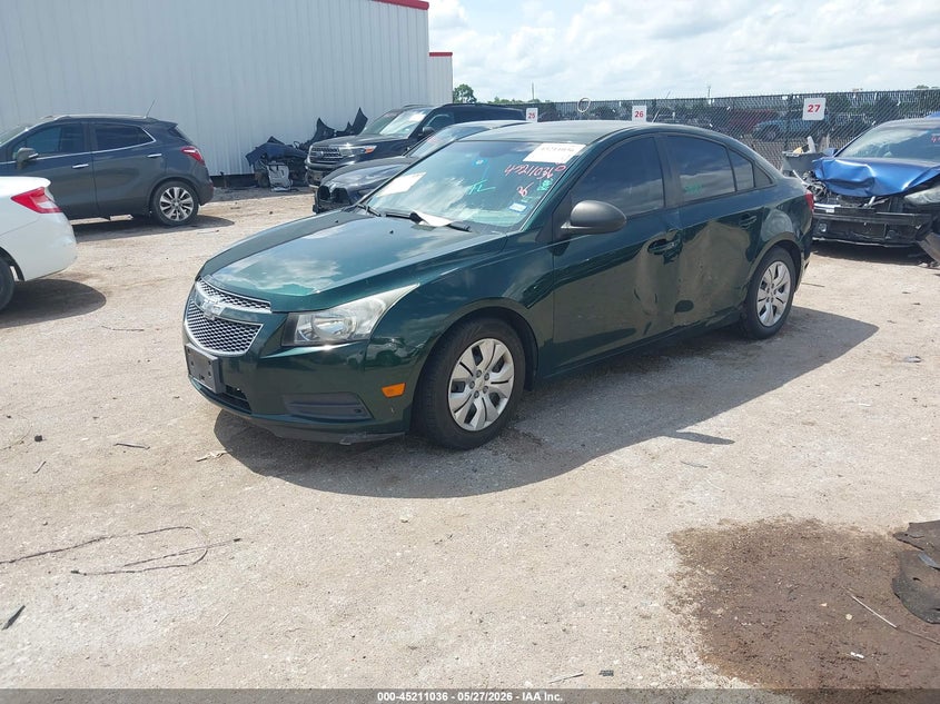 2014 Chevrolet Cruze Ls Auto 1G1PA5SH1E7193326 photo 1
