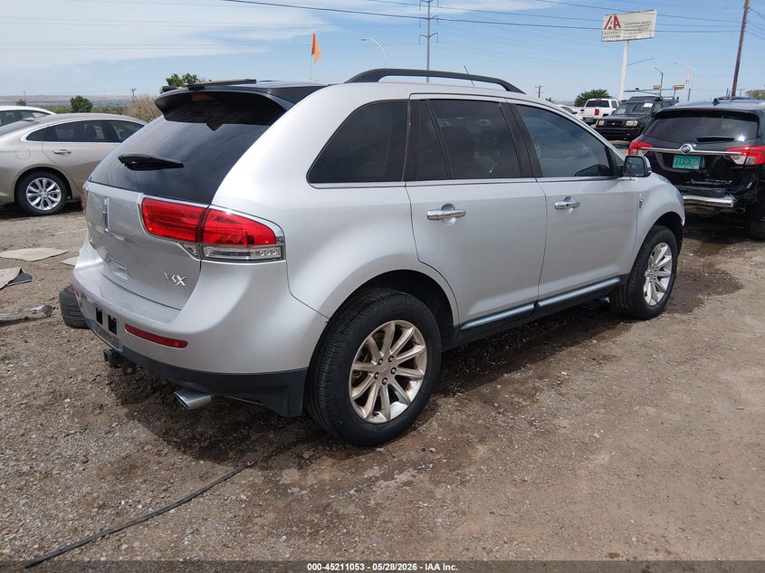 Vin: 2lmdj6jk2dbl46430, lot: 45708794, lincoln mkx 20134