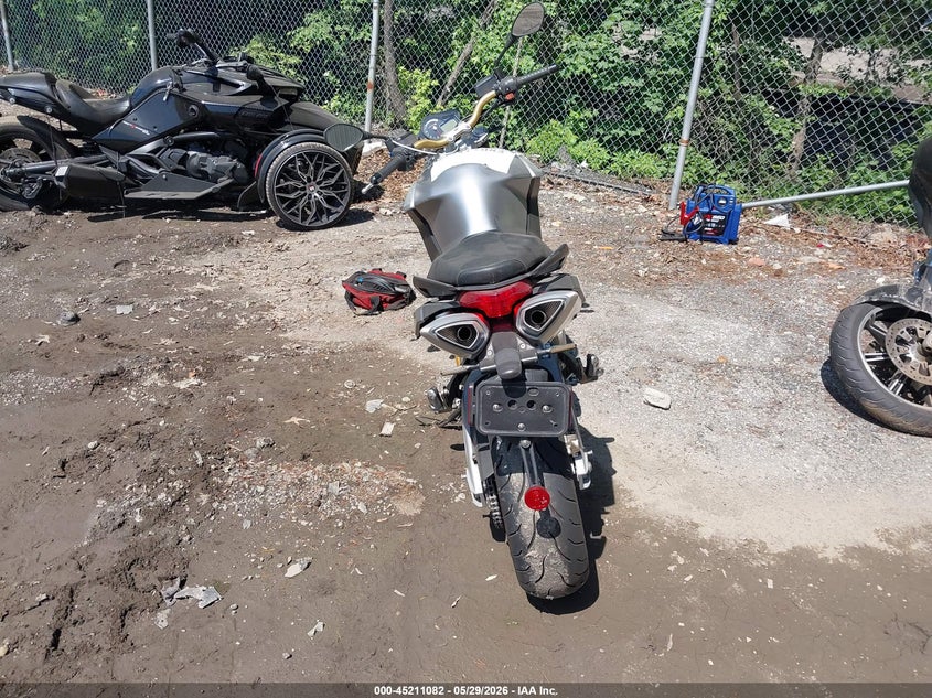 2008 Aprilia Shiver Sl750 VIN: ZD4RAC0038S000584 Lot: 45211082