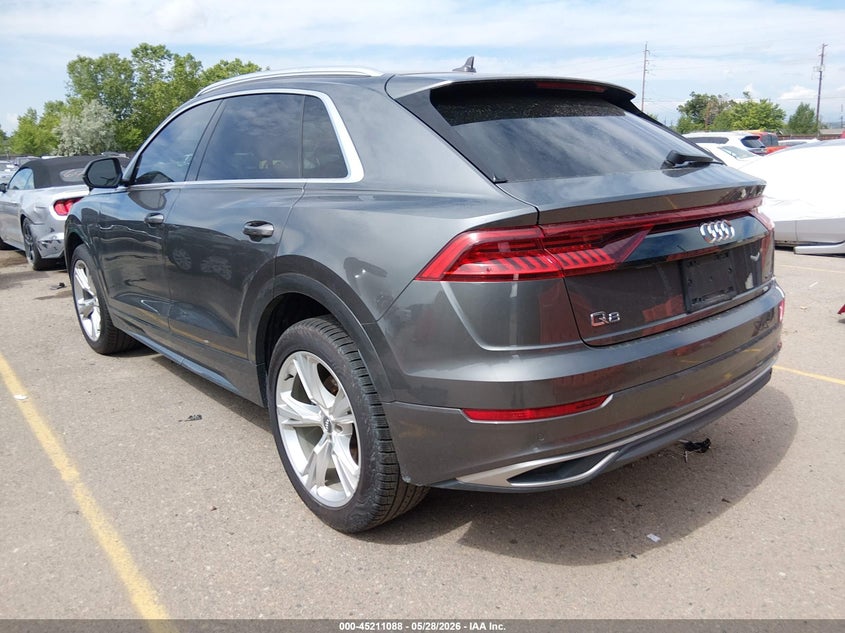 Vin: wa1avaf17kd022529, lot: 45708829, audi q8 55 premium 20193