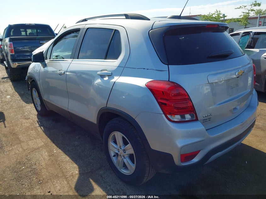 VIN KL7CJLSB7LB332176 2020 CHEVROLET TRAX FWD LT