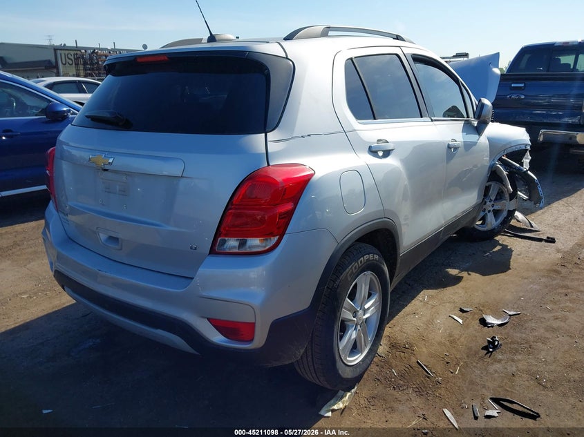 VIN KL7CJLSB7LB332176 2020 CHEVROLET TRAX FWD LT