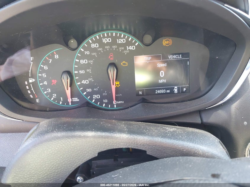 VIN KL7CJLSB7LB332176 2020 CHEVROLET TRAX FWD LT