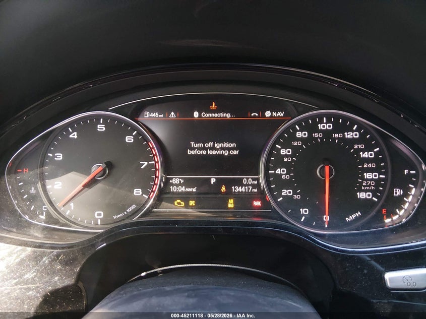 2013 Audi A8 L 3.0T VIN: WAURGAFD3DN032966 Lot: 45211118