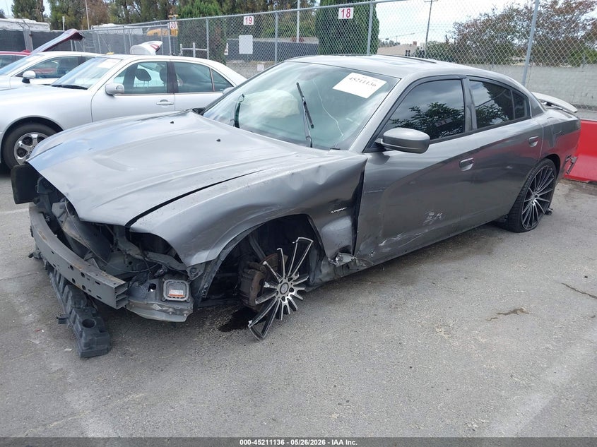 Vin: 2b3cm5ct2bh611037, lot: 45708877, dodge charger r/t 20112