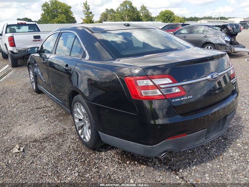 Vin: 1fahp2f88dg206435, lot: 45708890, ford taurus limited 20133