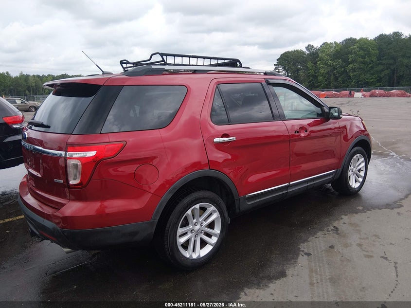 Vin: 1fm5k8d83fga52121, lot: 45708922, ford explorer xlt 20154