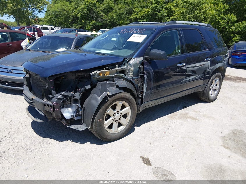 Vin: 1gkkvpkd5fj384366, lot: 45708951, gmc acadia sle-2 20152