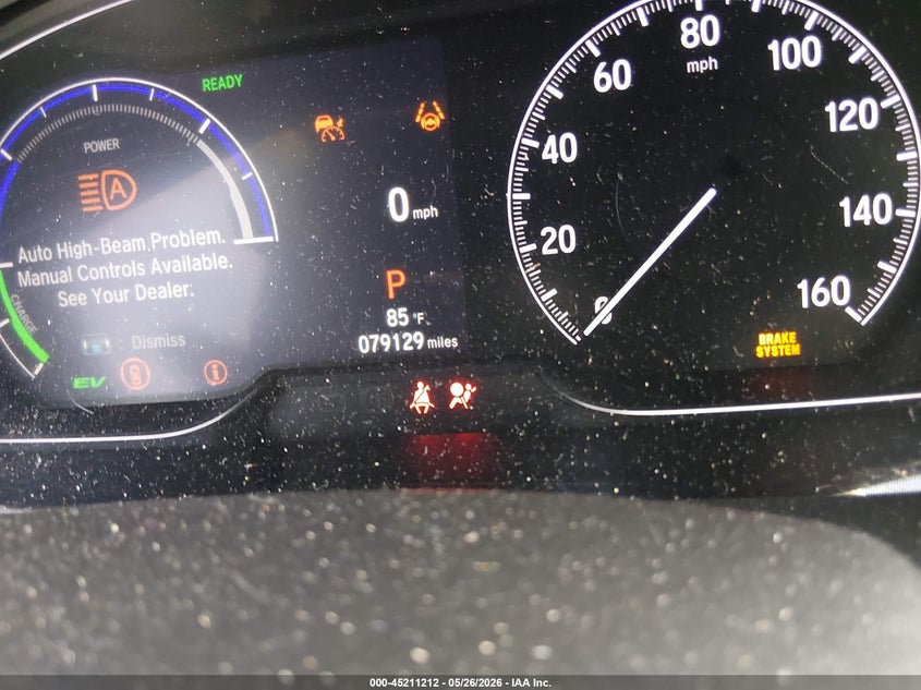 VIN 1HGCV3F29NA045160 2022 HONDA ACCORD HYBRID SPORT