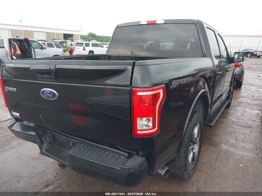 Vin: 1ftew1cg1fke29101, lot: 45708982, ford f-150 xlt 20154