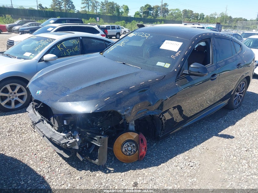 Vin: 5uxcy8c06p9p49860, lot: 45708993, bmw x6 m50i 20232