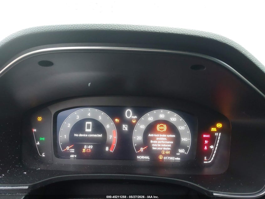 2025 Acura Integra A-Spec Technology VIN: 19UDE4G7XSA005203 Lot: 45211258
