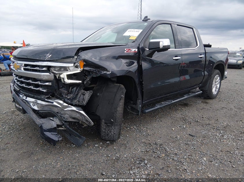 2023 Chevrolet Silverado 1500 4wd  Short Bed Ltz 1GCUDGEL7PZ281690 photo 1
